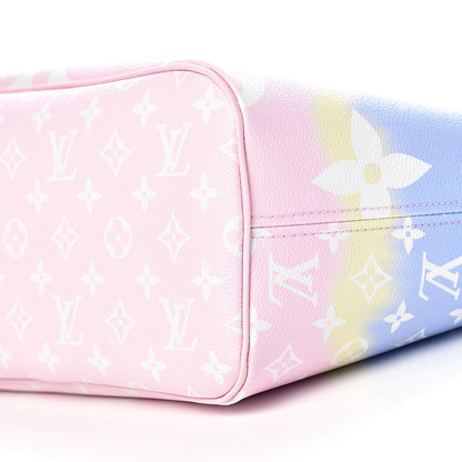 Louis Vuitton Monogram Escale Neverfull MM Pastel 9 of 11
