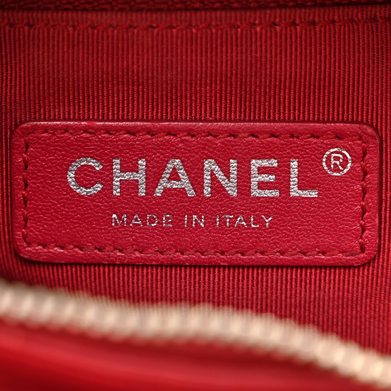 Chanel Wool Calfskin Quilted Small Gabrielle Hobo Navy 6 of 12