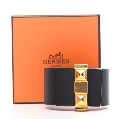 Hermes Swift Imprevisible Bracelet MM Black 5 of 5