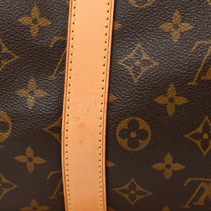Louis Vuitton Monogram Keepall Bandouliere 55 13 of 15