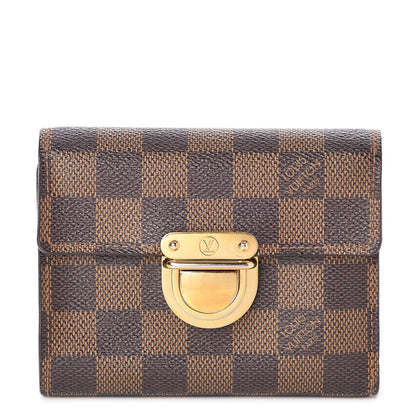 Louis Vuitton Damier Ebene Koala Compact Wallet 1 of 8