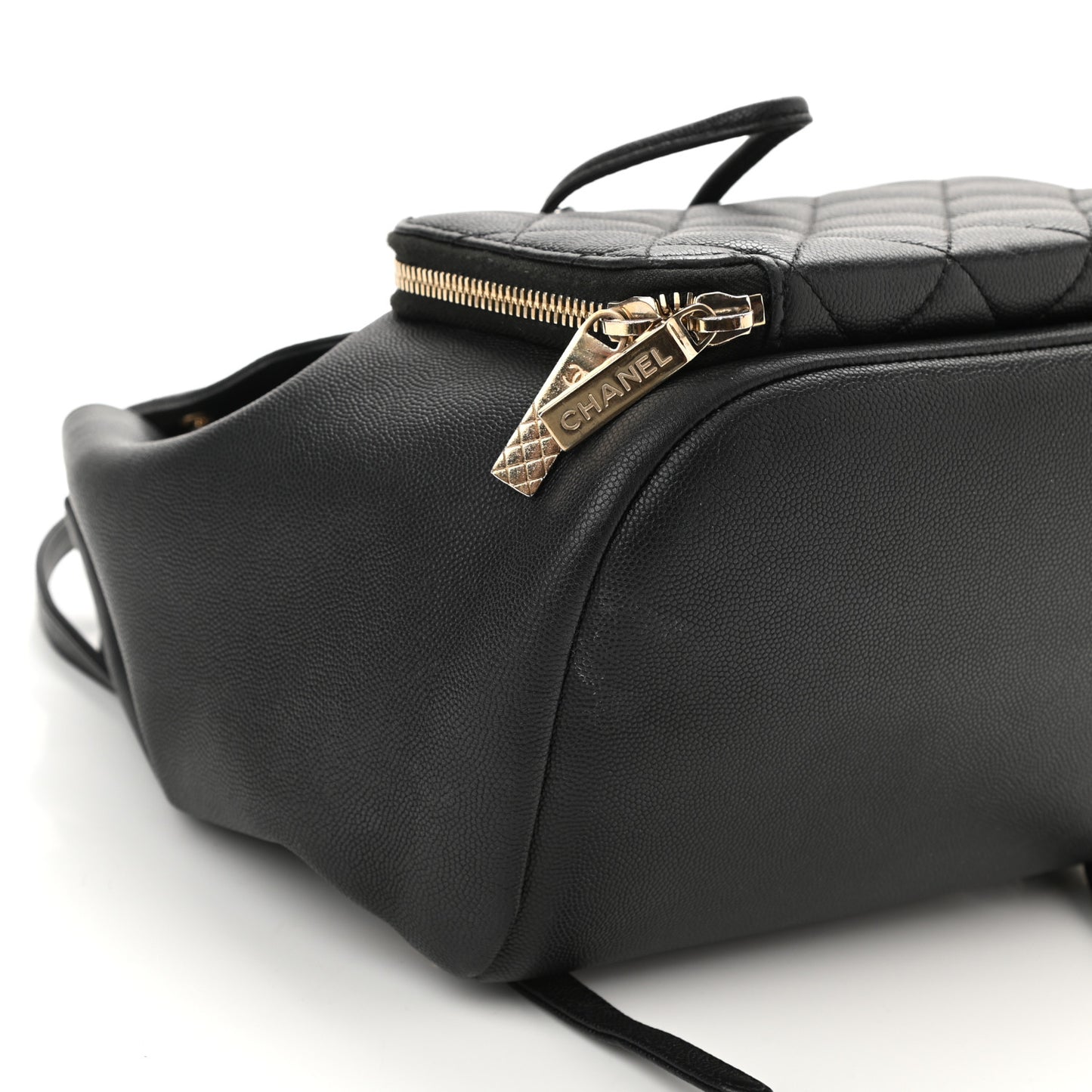Caviar Quilted Business Affinity Backpack Black
