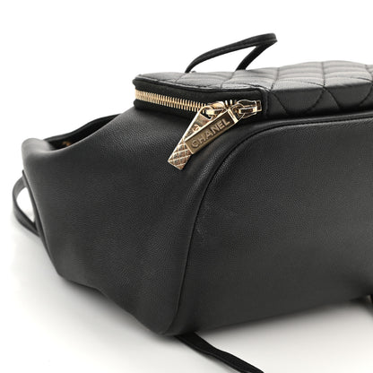 Chanel Caviar Quilted Business Affinity Backpack Black 8 of 11