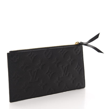 Louis Vuitton Empreinte Felicie Chain Wallet Zippered Insert Black 3 of 6