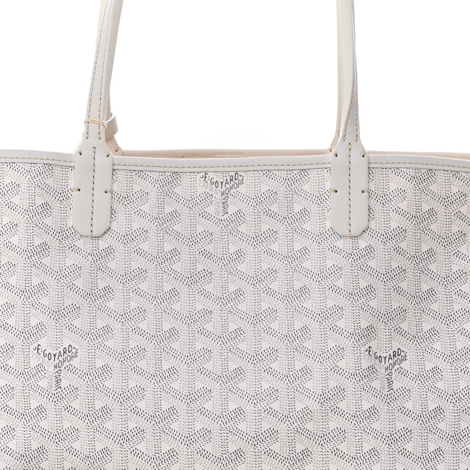 Goyard Goyardine Saint Louis PM White 8 of 10