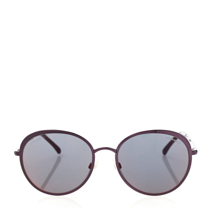 Chanel Round Spring Sunglasses 4206 Purple 2 of 8