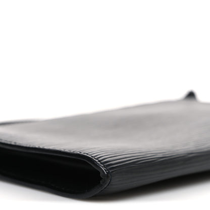 Louis Vuitton Epi Pochette Accessories 24 Black 9 of 10