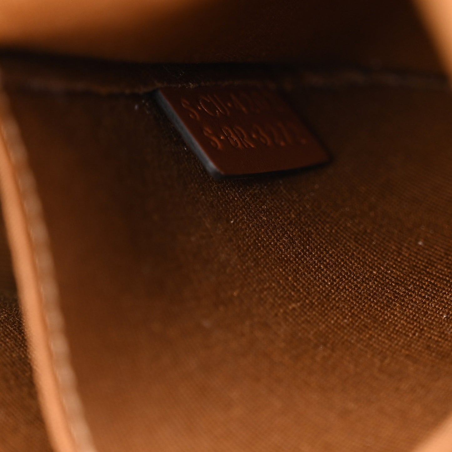 Triomphe Canvas Medium Folco Bag Tan