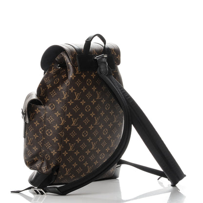 Louis Vuitton Monogram Macassar Christopher PM Backpack 3 of 6