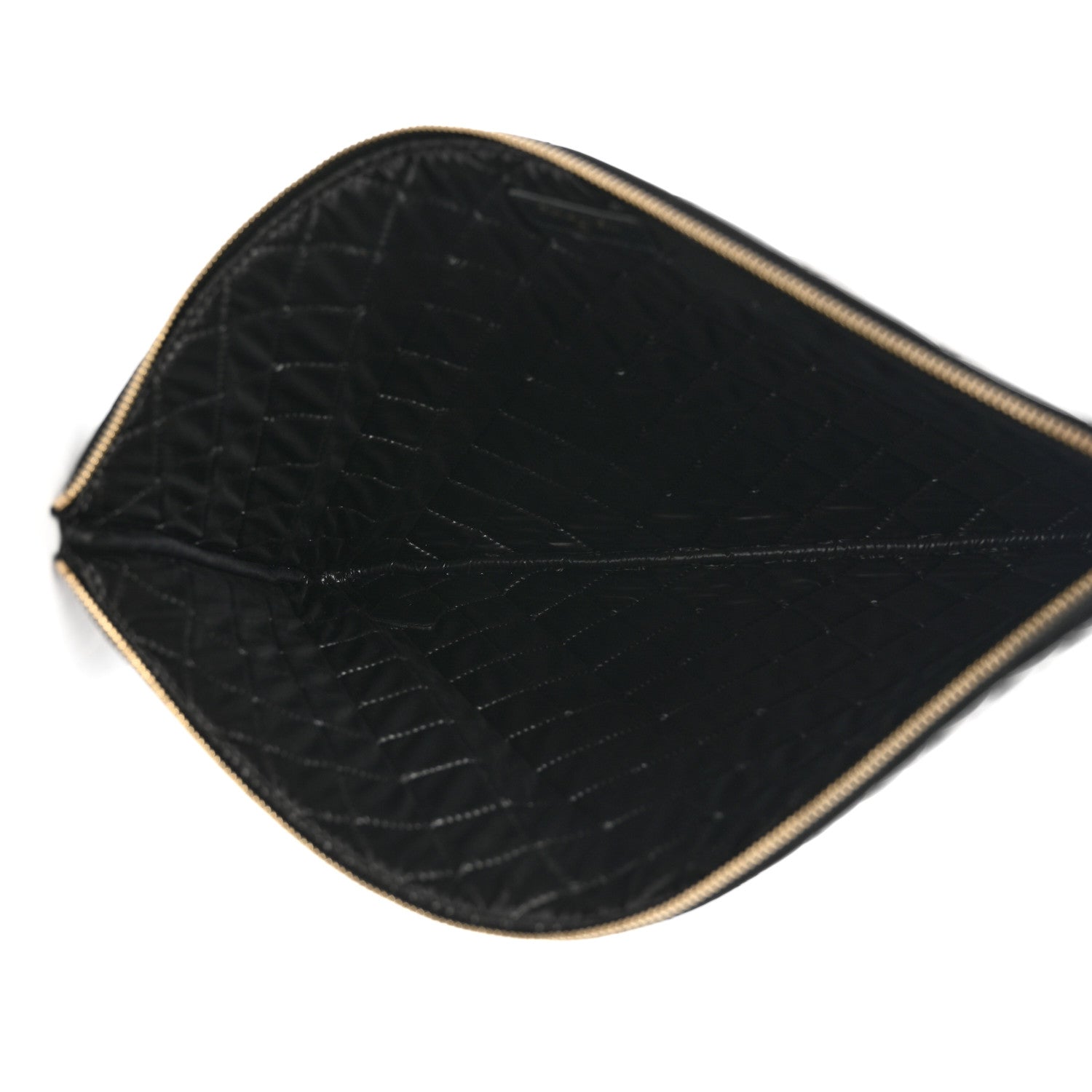 Chanel Lambskin Bi Quilted Large Cosmetic Case Black 5 of 7