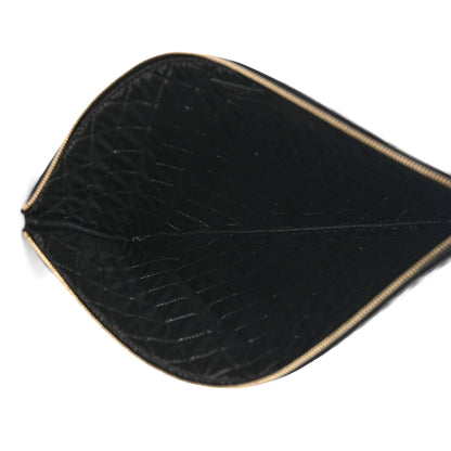Chanel Lambskin Bi Quilted Large Cosmetic Case Black 5 of 7