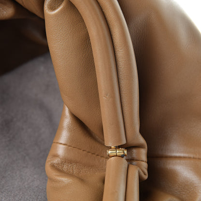 Bottega Veneta Smooth Butter Calf The Pouch Oversized Clutch Cammello 10 of 10