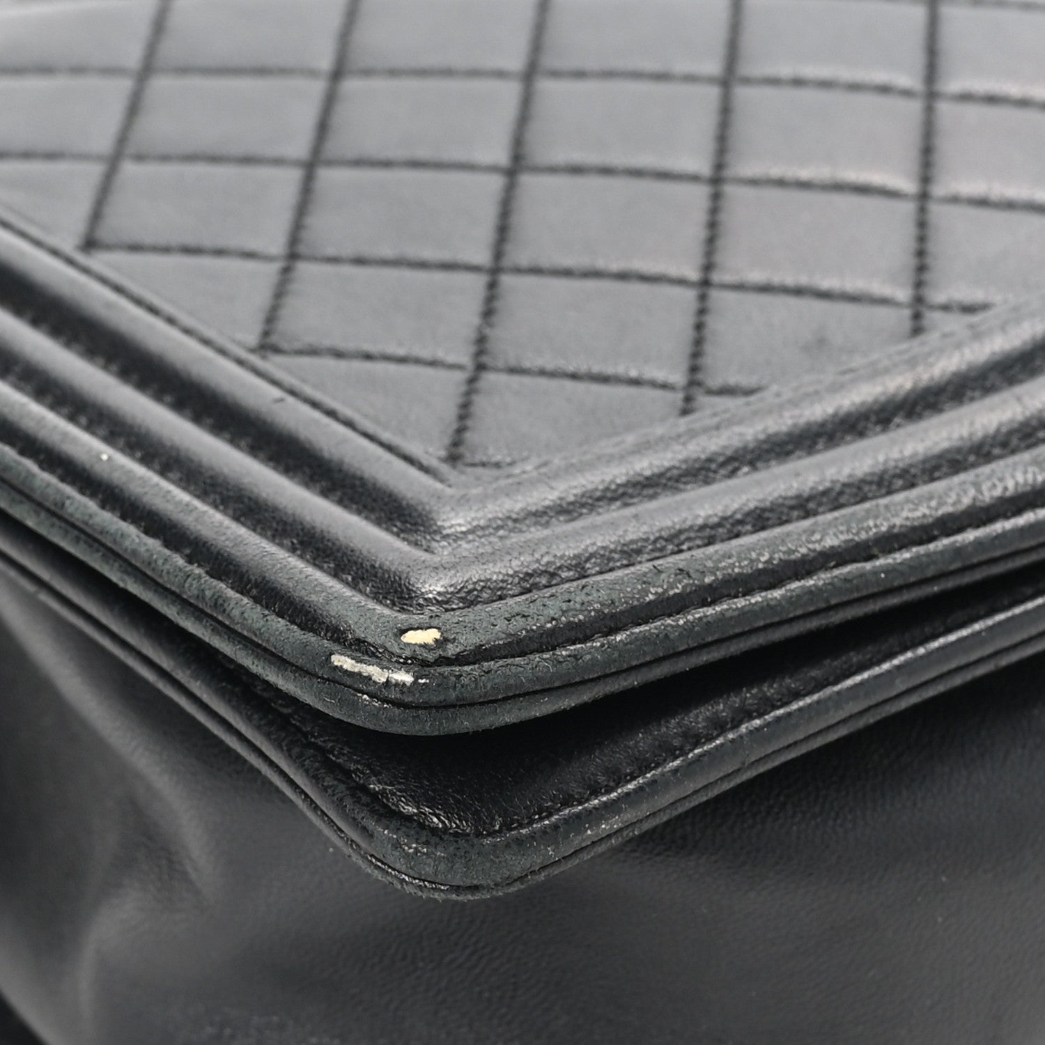 Chanel Lambskin Quilted New Medium Boy Flap Black 11 of 13