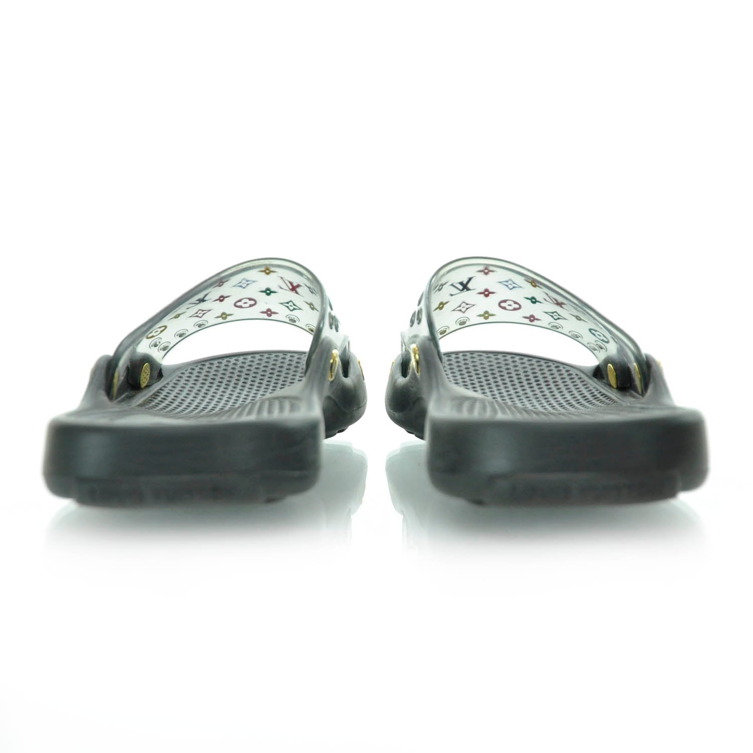 Louis Vuitton Monogram Multicolor Spa Sandals Mules 39 5 of 6