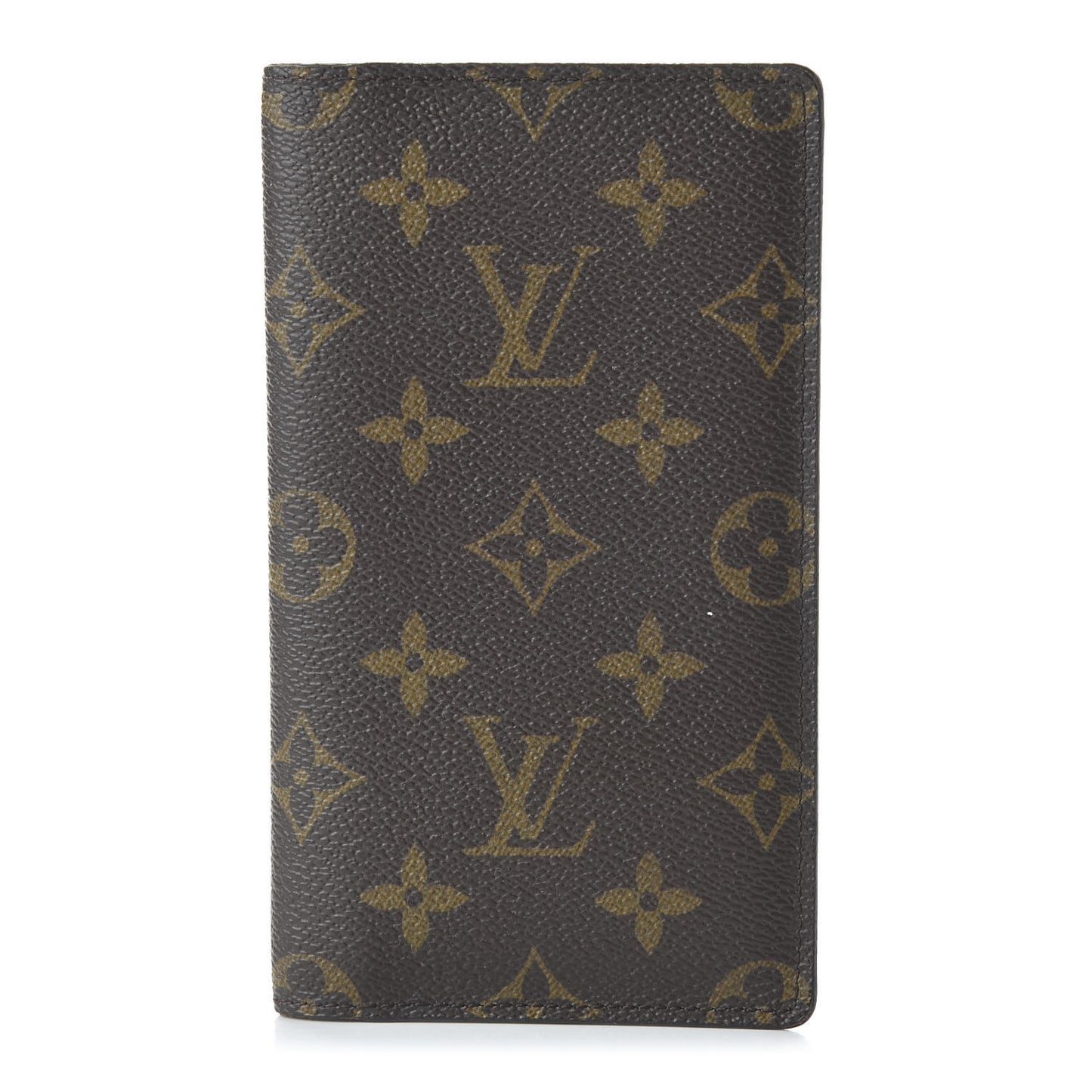 Monogram Checkbook Holder Case Wallet