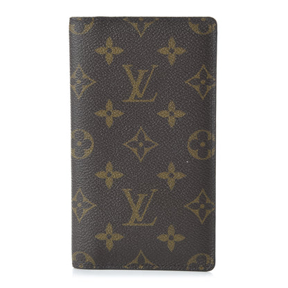 Louis Vuitton Monogram Checkbook Holder Case Wallet 1 of 11