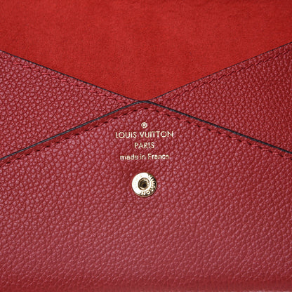 Louis Vuitton Veau Cachemire Chinese New Year Pig Envelope Pouch Red 6 of 9
