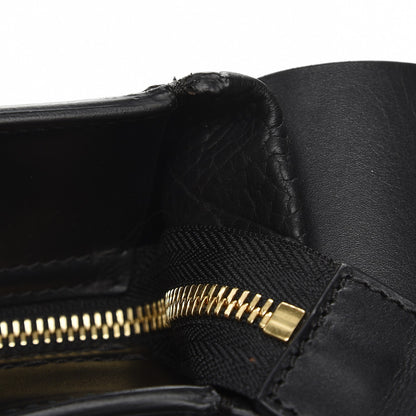 Lanvin Calfskin Tribale Fringe Shoulder Bag Black 7 of 7