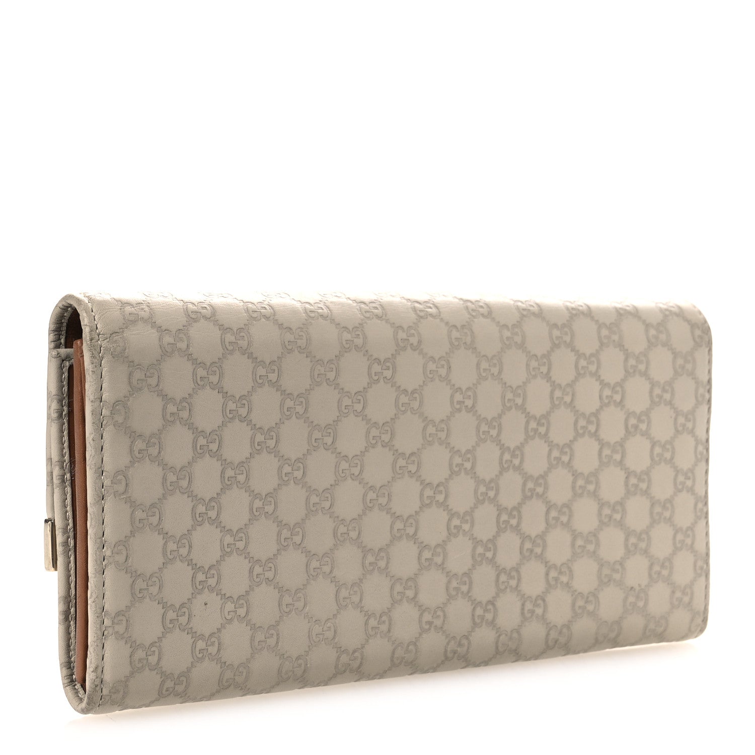 Gucci Soft Microguccissima Dice Chain Wallet Beige 3 of 8
