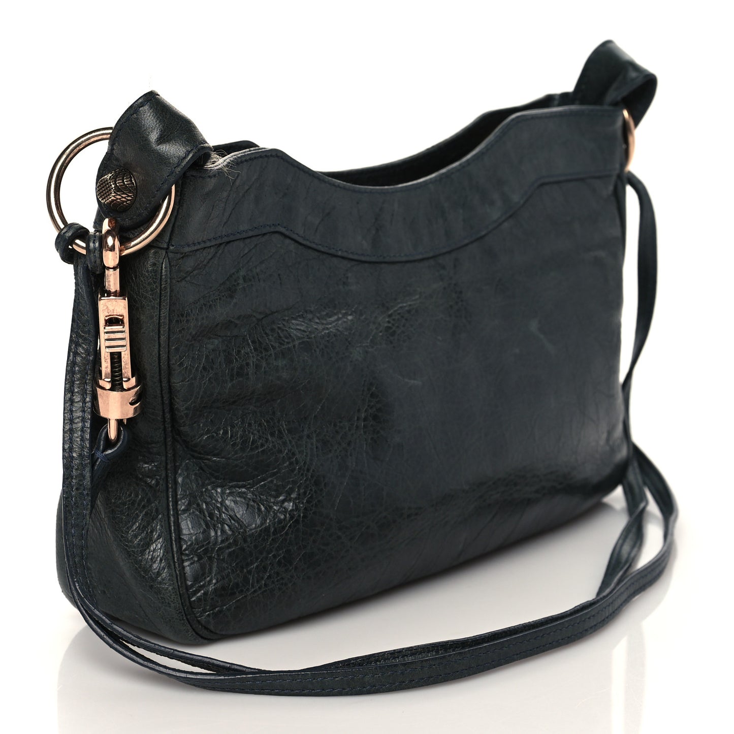 Agneau Giant 12 Rose Gold Hardware Hip Anthracite