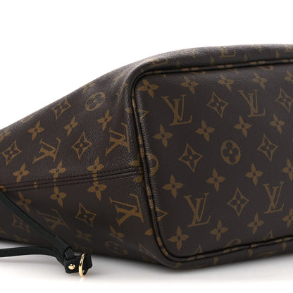 Louis Vuitton Monogram Calfskin Neo Neverfull Inside Out MM Black 16 of 20
