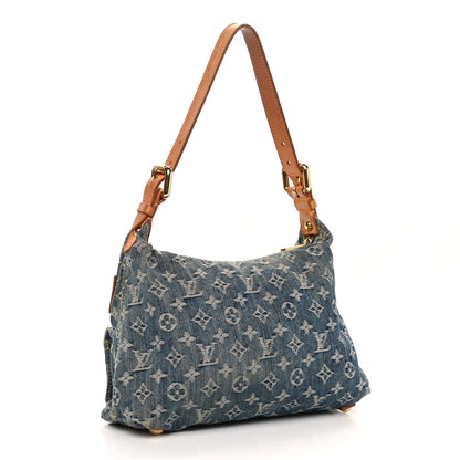 Louis Vuitton Monogram Denim Baggy PM Blue 3 of 13