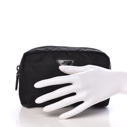 Prada Nylon Vela Cosmetic Pouch Black 2 of 6