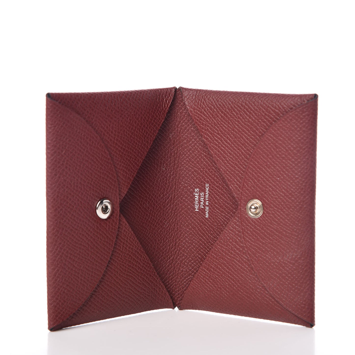 Epsom Calvi Card Case Rouge H