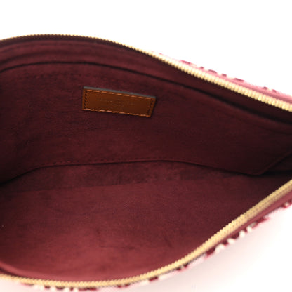 Louis Vuitton Jacquard Since 1854 Neverfull MM GM Pochette Bordeaux 5 of 6