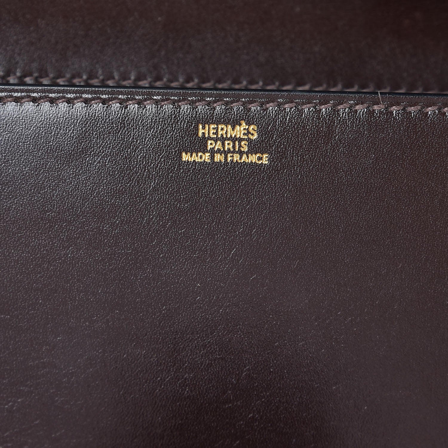 Hermes Box Medor 23 Clutch Chocolate 6 of 24