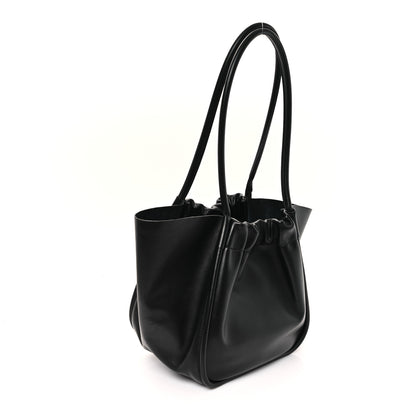 Proenza Schouler Calfskin Large Ruched Tote Black 4 of 12