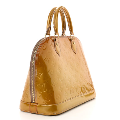 Louis Vuitton Vernis Alma PM Beige Poudre 3 of 15