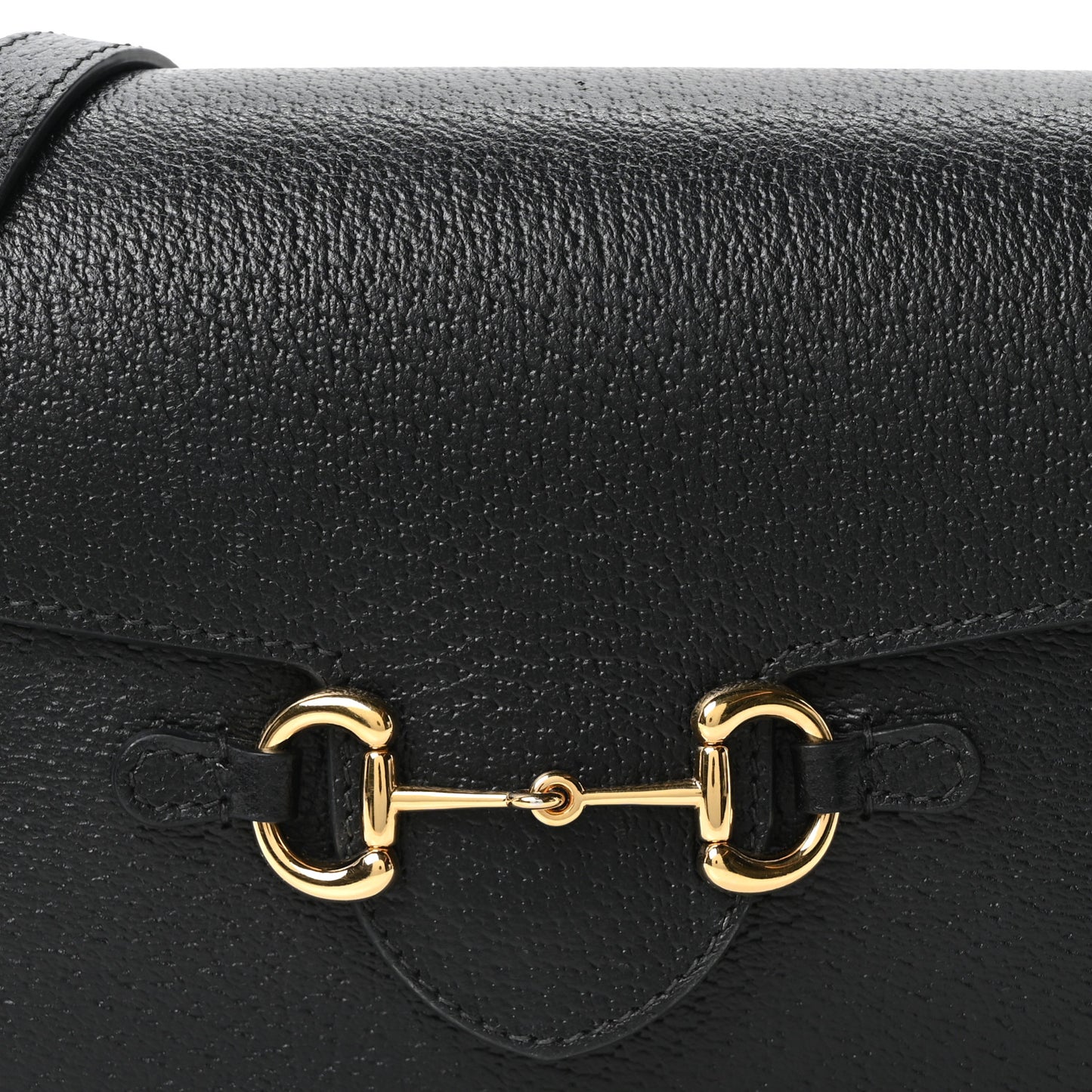 Calfskin Horsebit 1955 Shoulder Bag Black