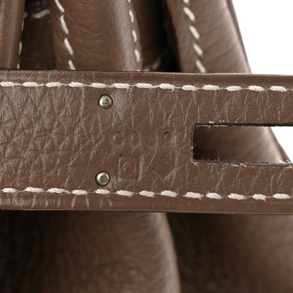 Hermes Togo Kelly Retourne 35 Etoupe 7 of 10