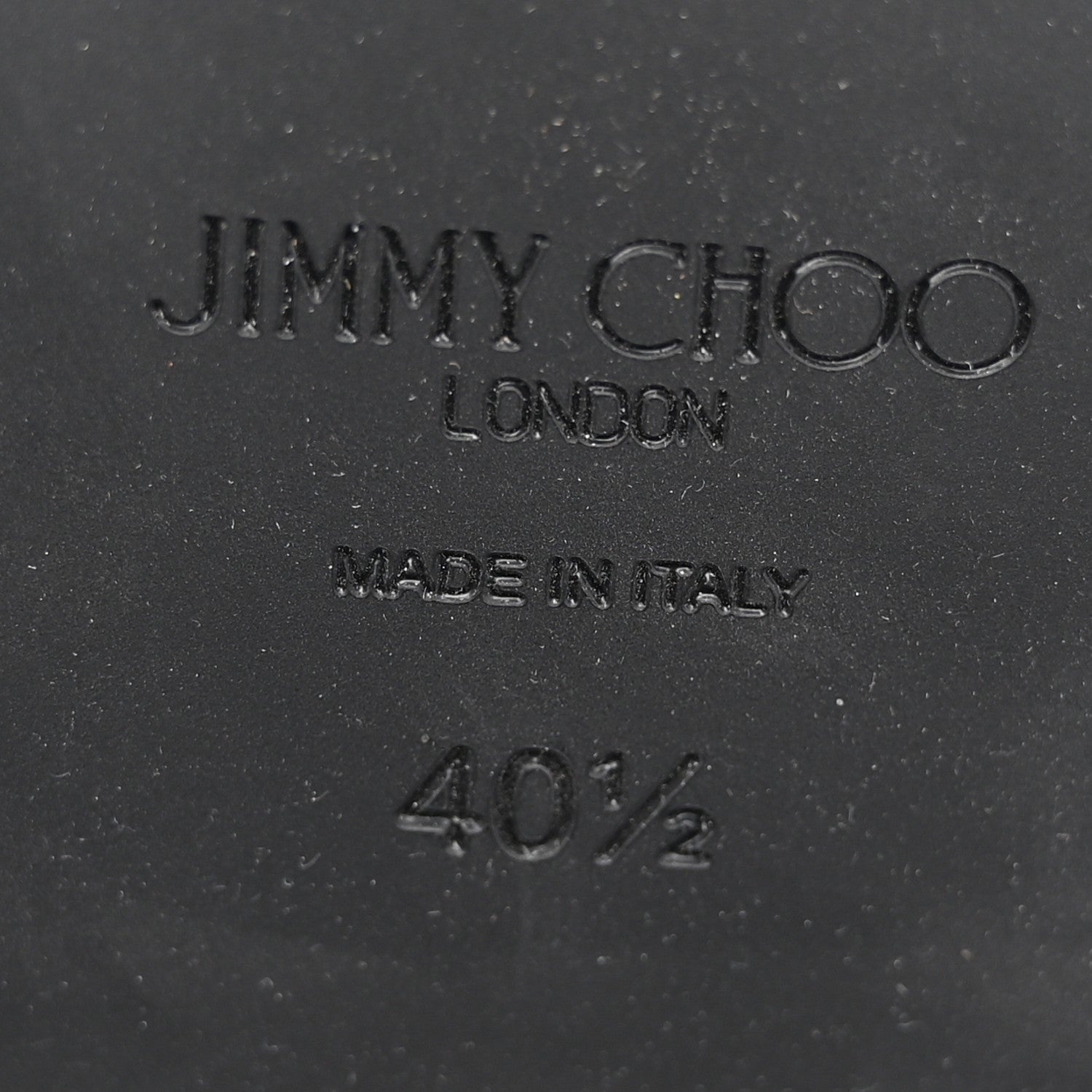 Jimmy Choo Calfskin Tonya 70 Knee High Boots 40.5 Black 8 of 11