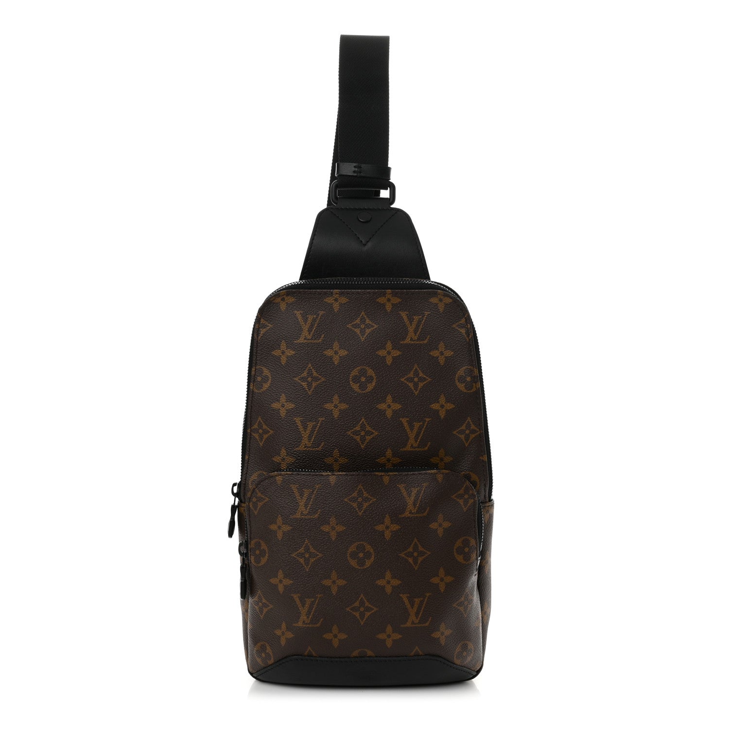 Louis Vuitton Monogram Macassar Avenue Sling Bag 1 of 12