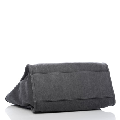 Chanel Canvas Sequin Large Deauville Tote Charcoal 4 of 9