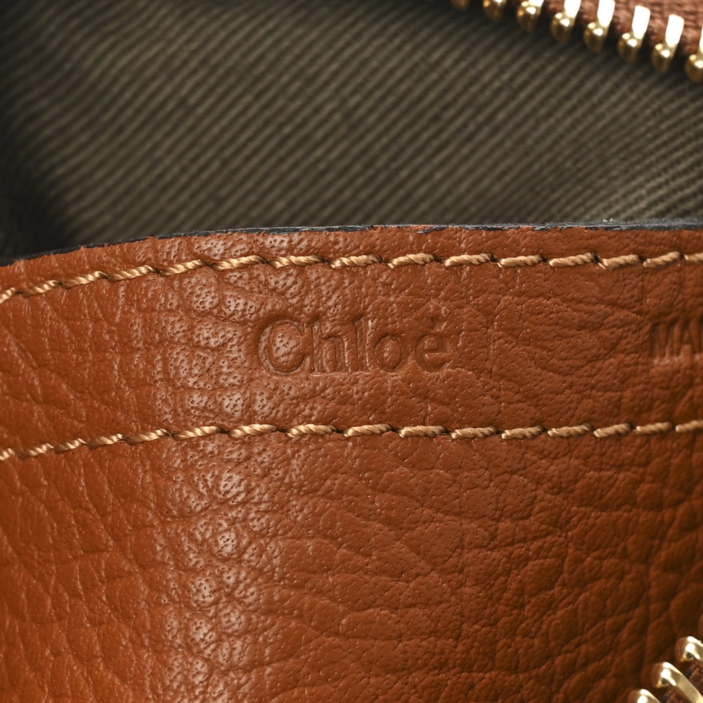 Calfskin Mini Marcie Satchel Tan