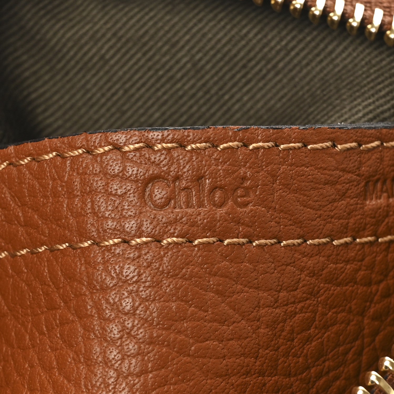 Chloe Calfskin Mini Marcie Satchel Tan 6 of 9