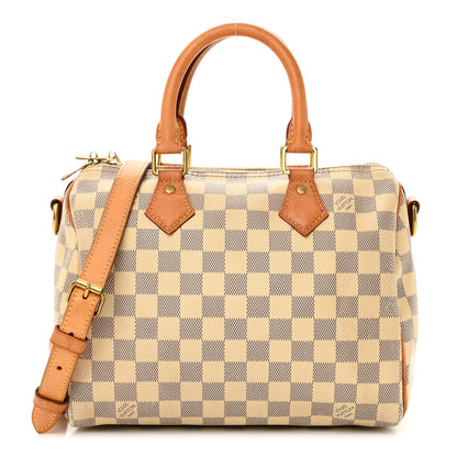 Louis Vuitton Damier Azur Speedy Bandouliere 25 1 of 16