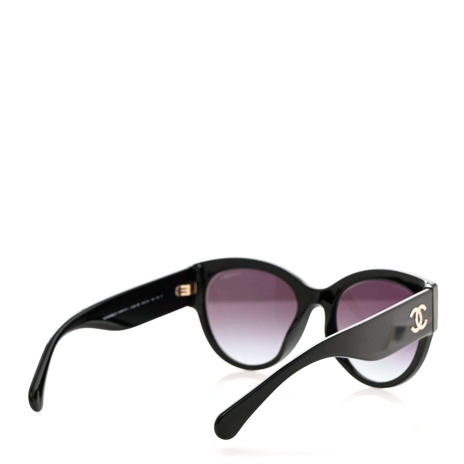 Chanel Acetate Sunglasses 5498-B-A Black 4 of 8