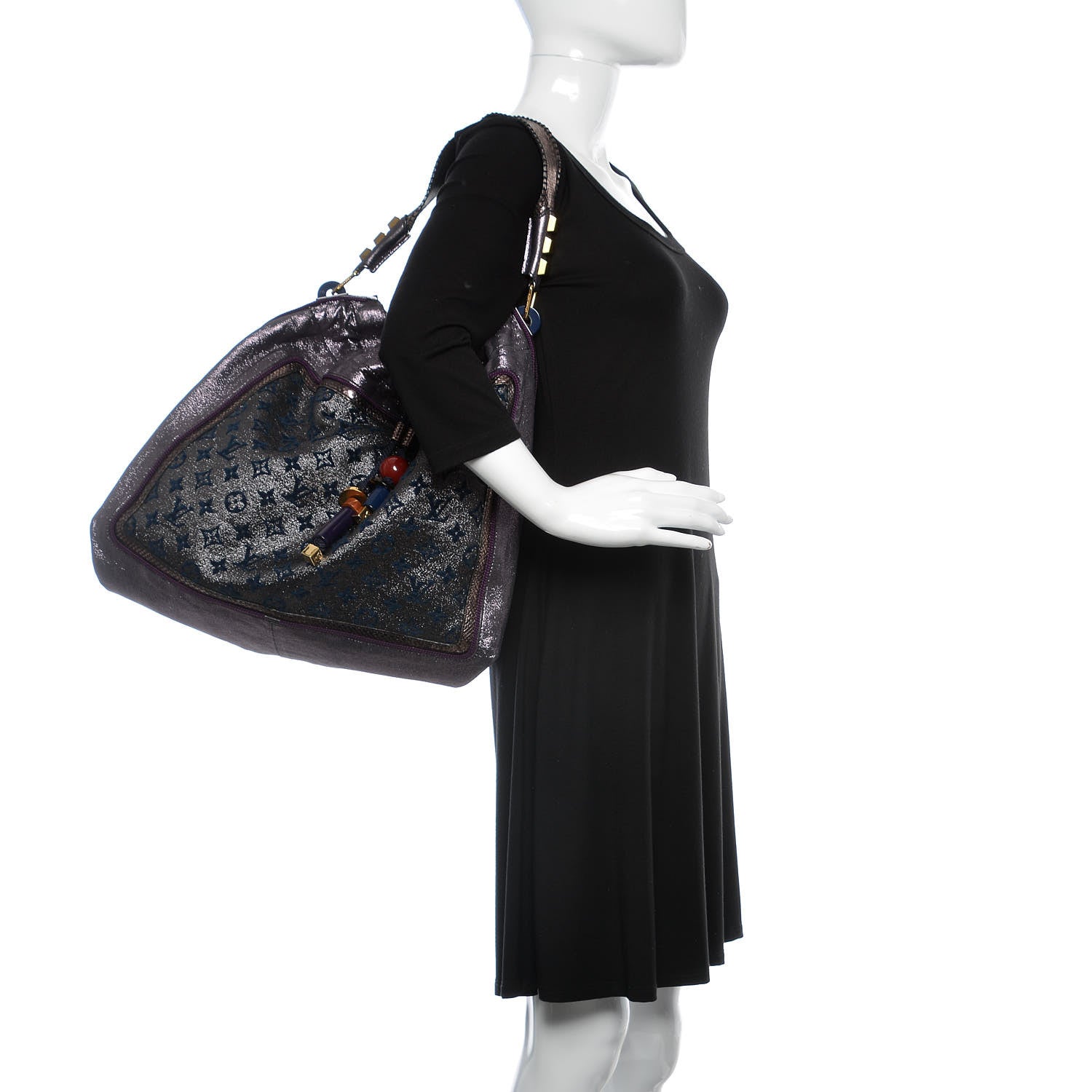 Louis Vuitton Monogram Lurex Bluebird 2 of 4
