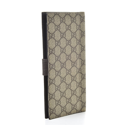 Gucci GG Plus Monogram Long Flap Wallet Brown 3 of 12
