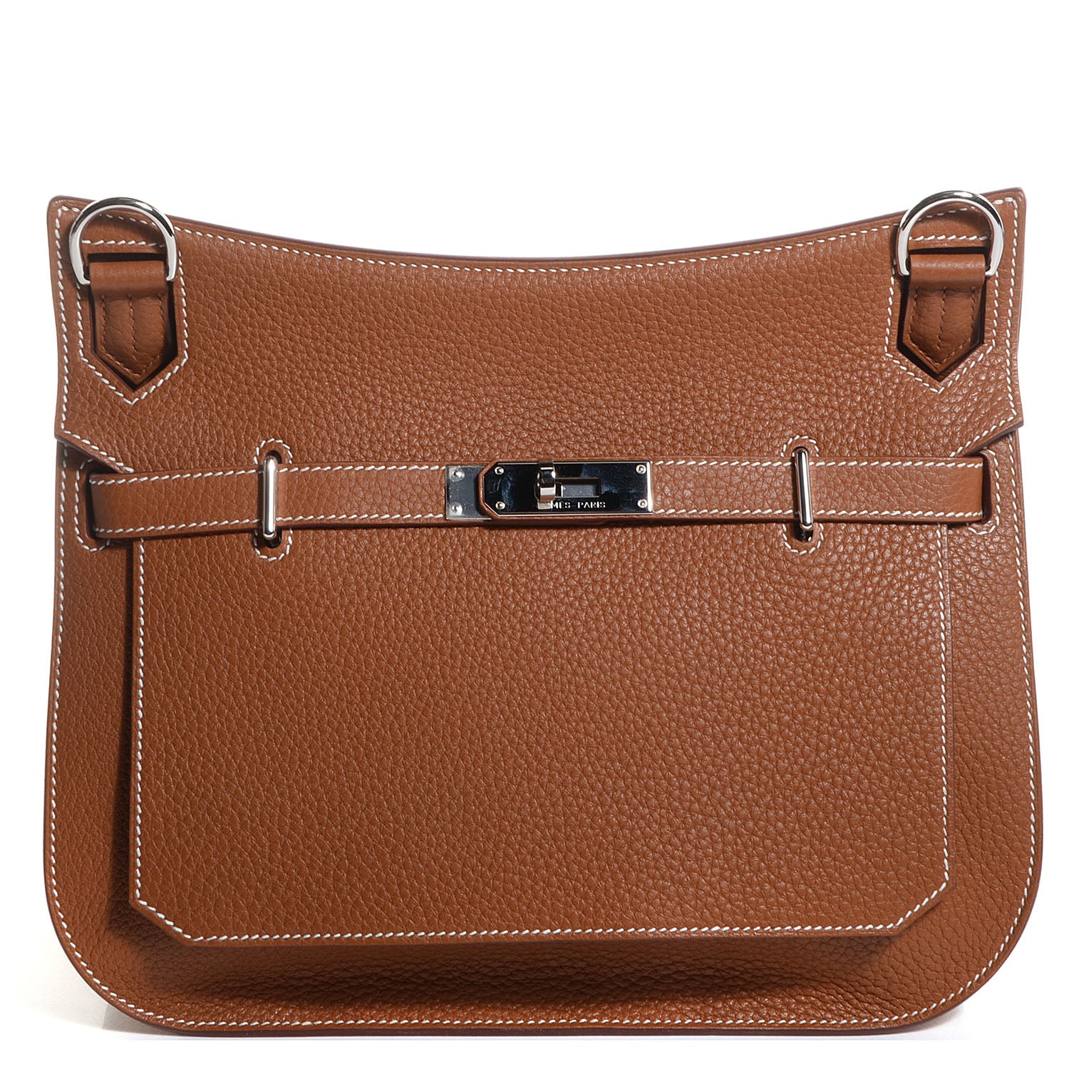 Hermes Taurillon Clemence Jypsiere 28 Gold 1 of 23