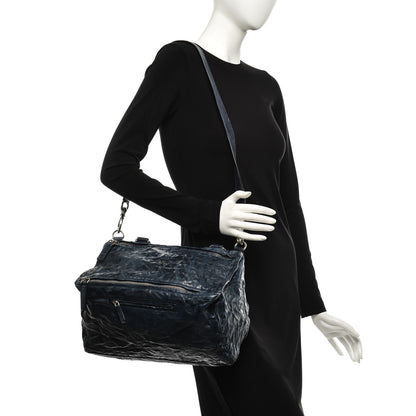 Givenchy Tumbled Sheepskin Medium Pandora Night Blue 2 of 7