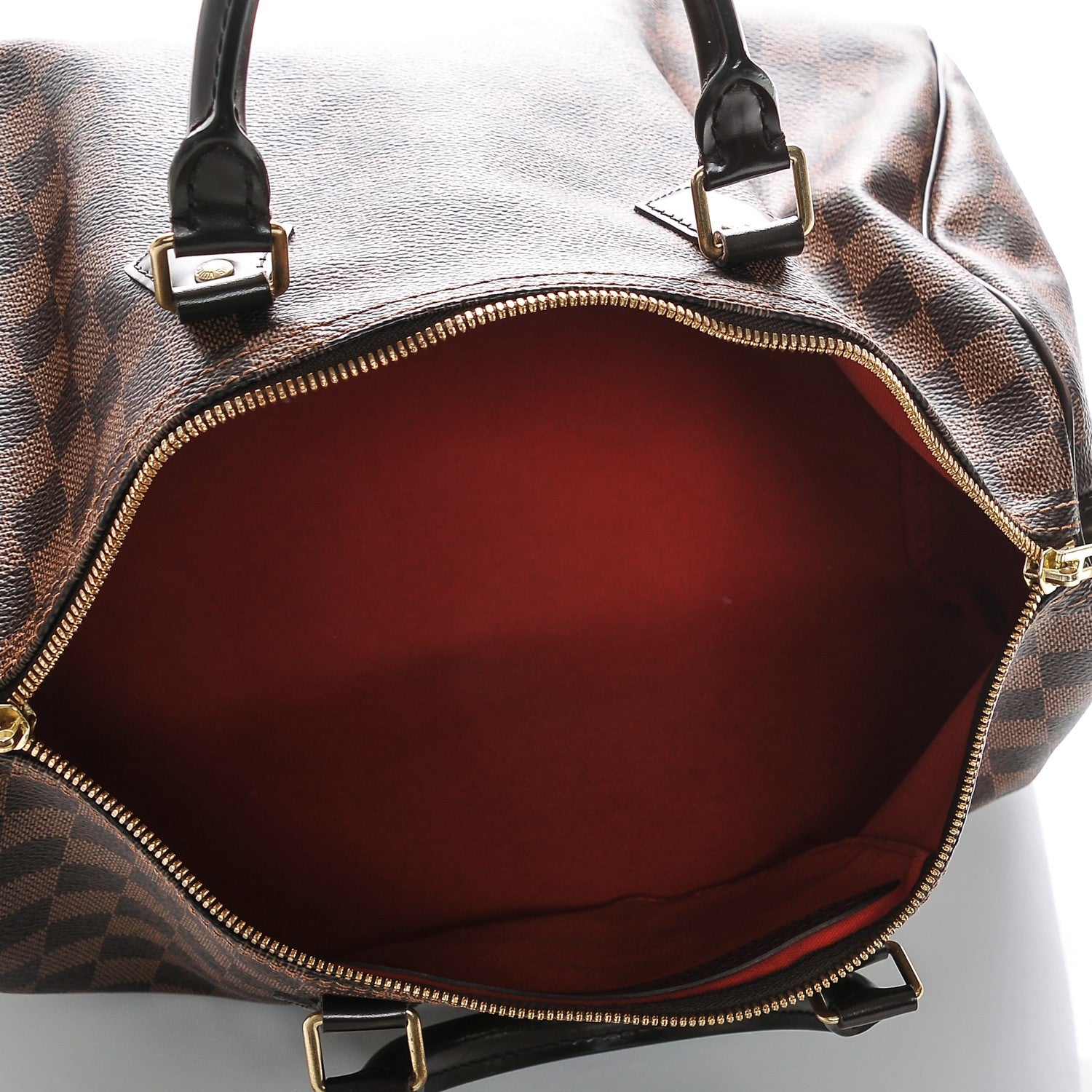 Louis Vuitton Damier Ebene Speedy Bandouliere 35 5 of 6