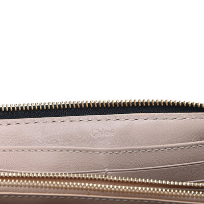 Chloe Grained Calfskin Marcie Long Zip Around Wallet Black 6 of 7