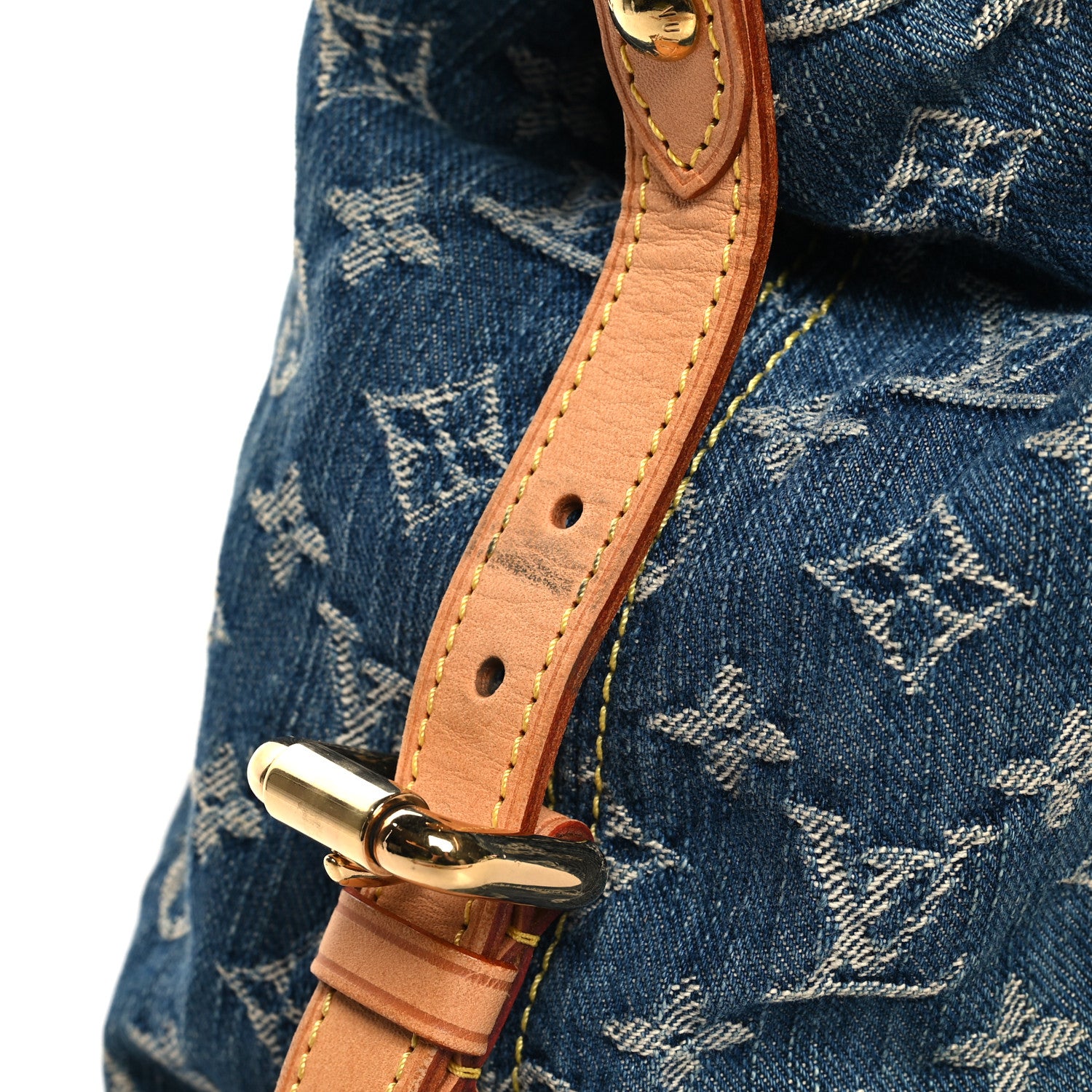 Louis Vuitton Denim Neo Cabby MM Blue 11 of 11
