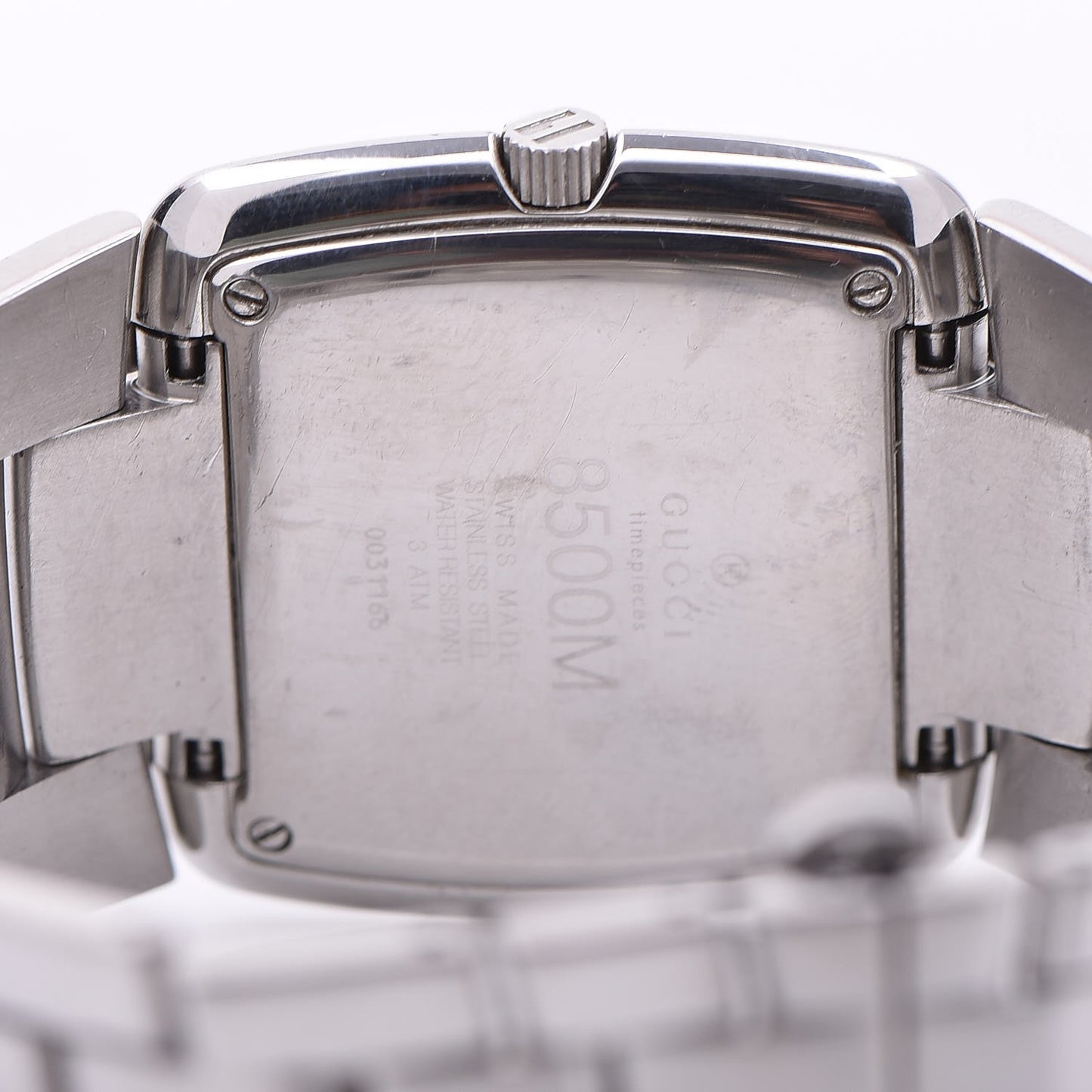 Stainless Steel 34mm 8500M Quartz Watch Black