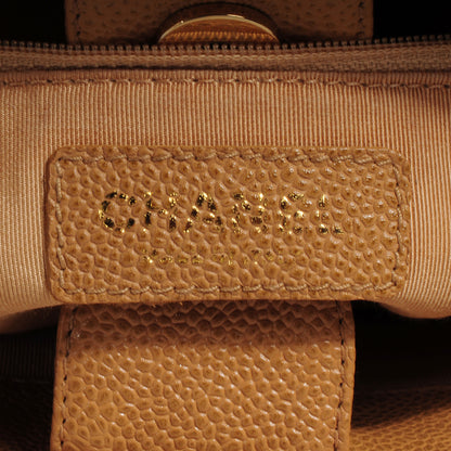 Chanel Caviar Petit Shopping Tote PST Beige 6 of 7